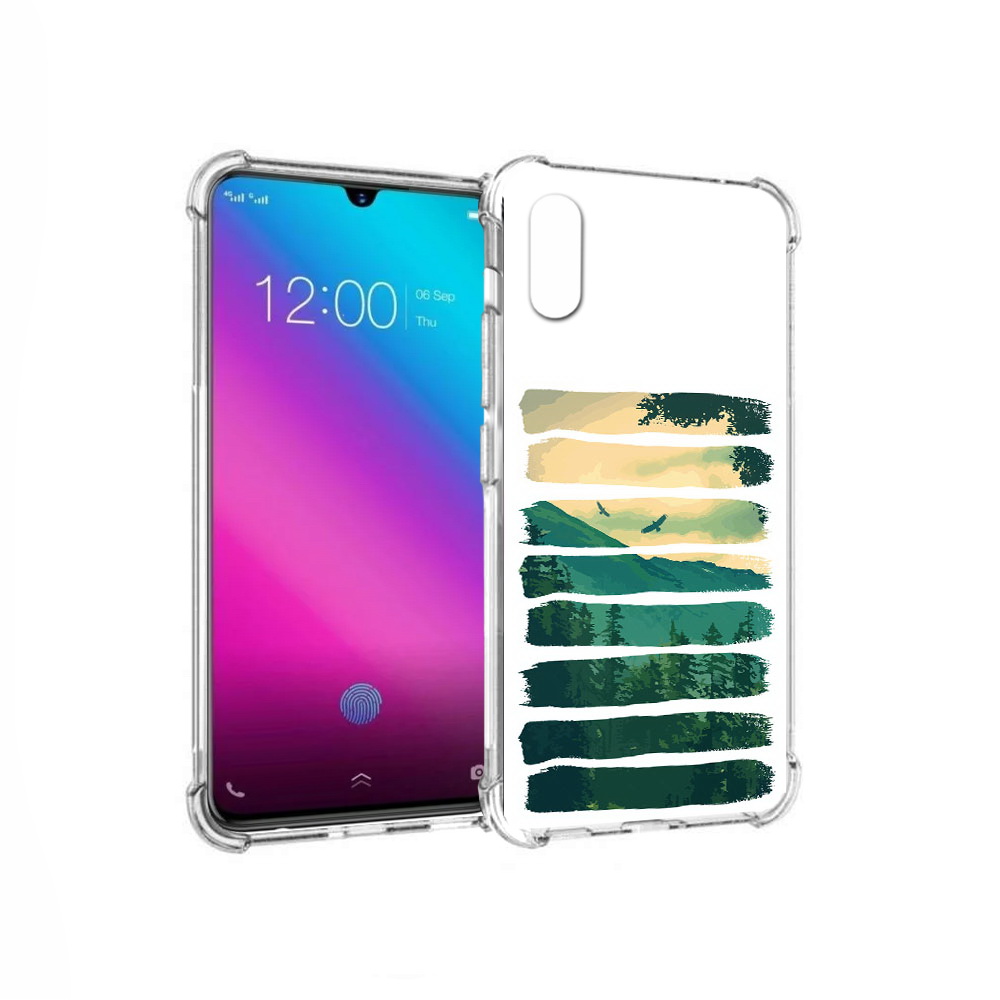 Чехол MyPads Tocco для Vivo V11 Лесная чаща (PT117900.427.107)