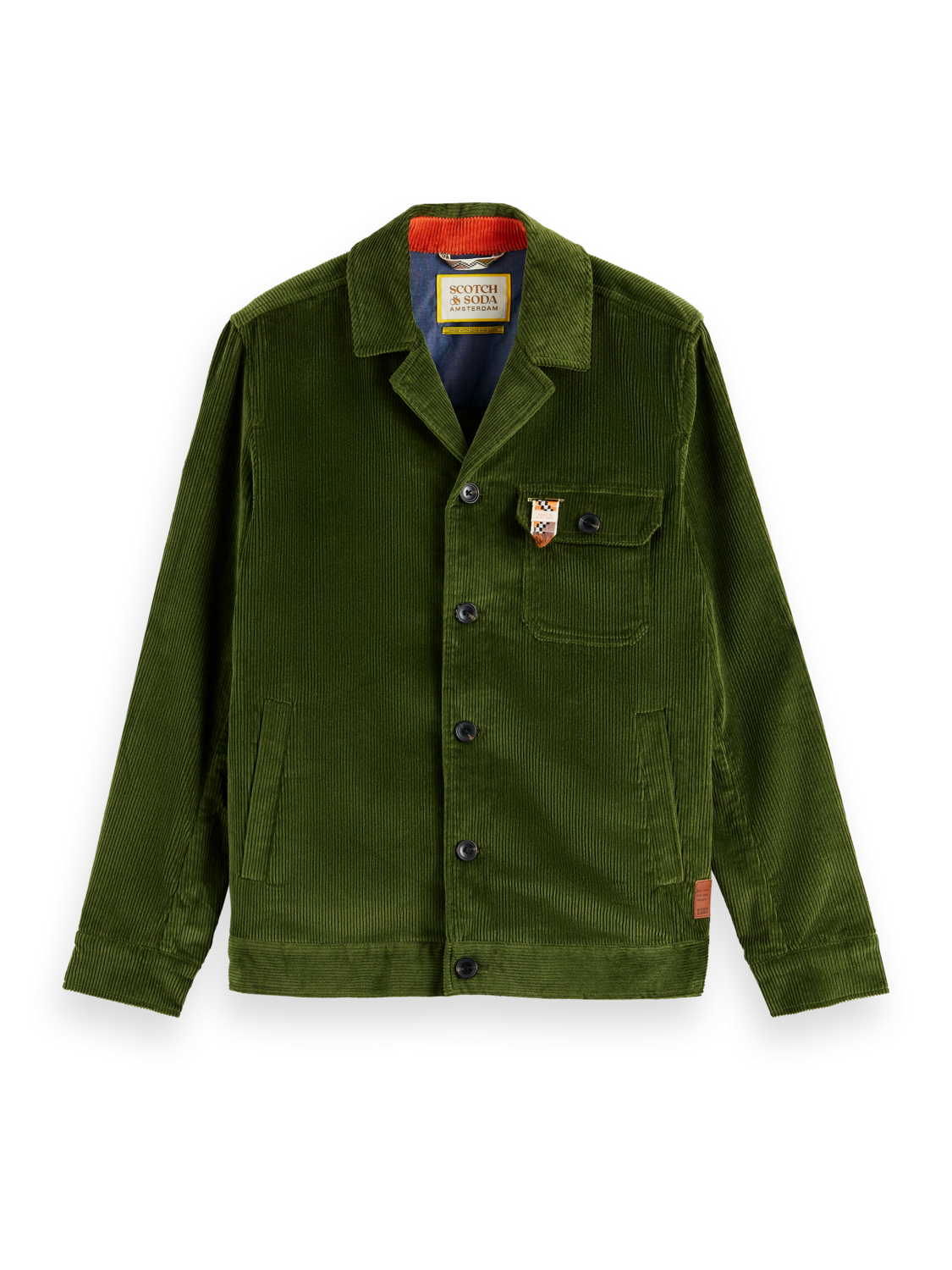 Куртка мужская Scotch & Soda 172882/4876 зеленая S