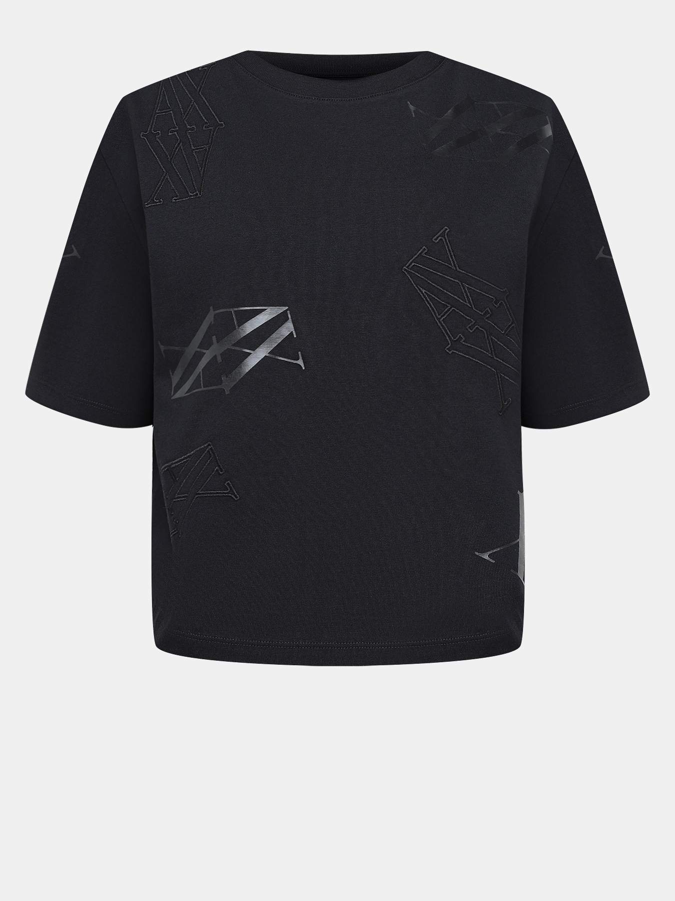 

Футболка женская Armani Exchange 491534 черная S, Черный, 491534