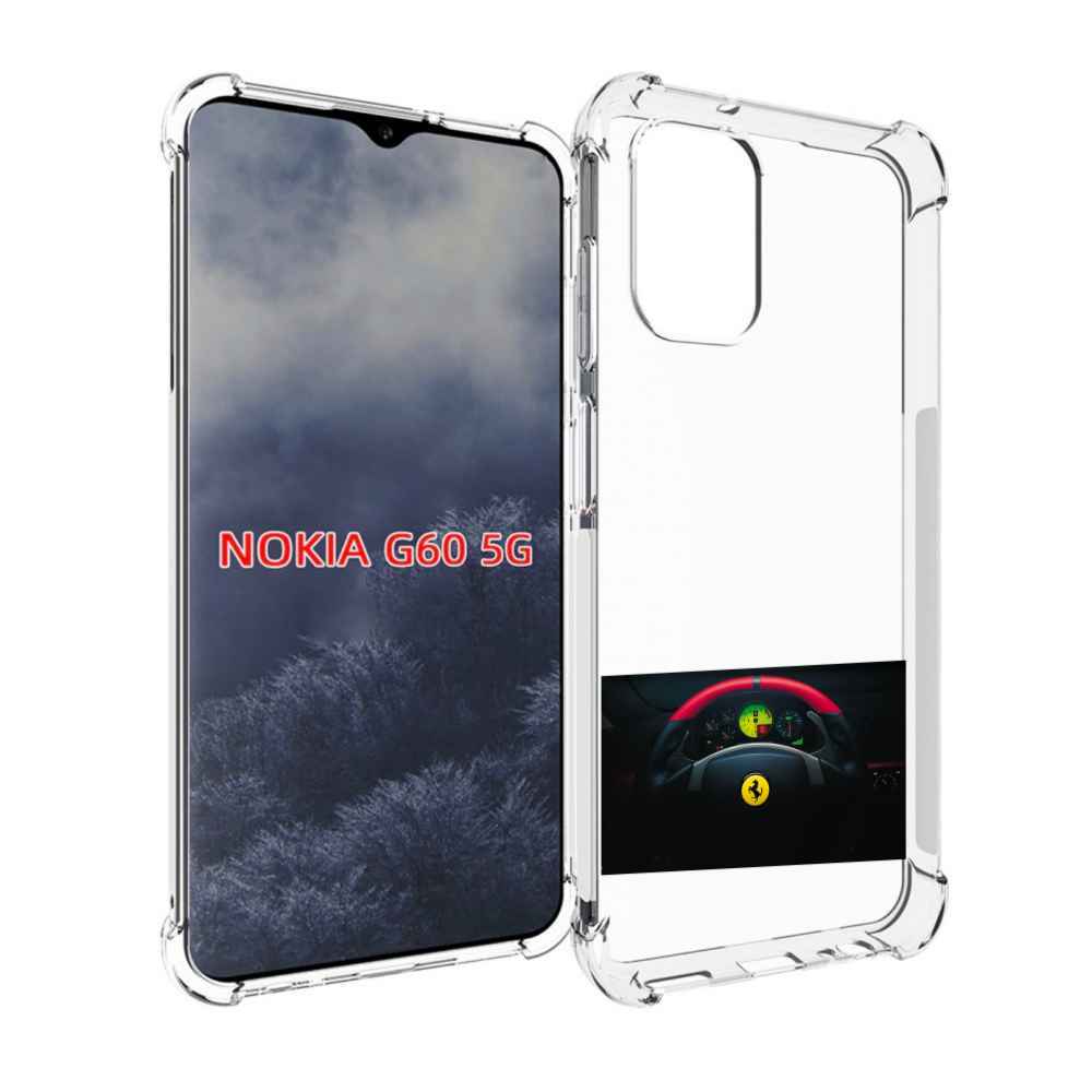 

Чехол MyPads феррари ferrari 2 для Nokia G60 5G, Прозрачный, Tocco