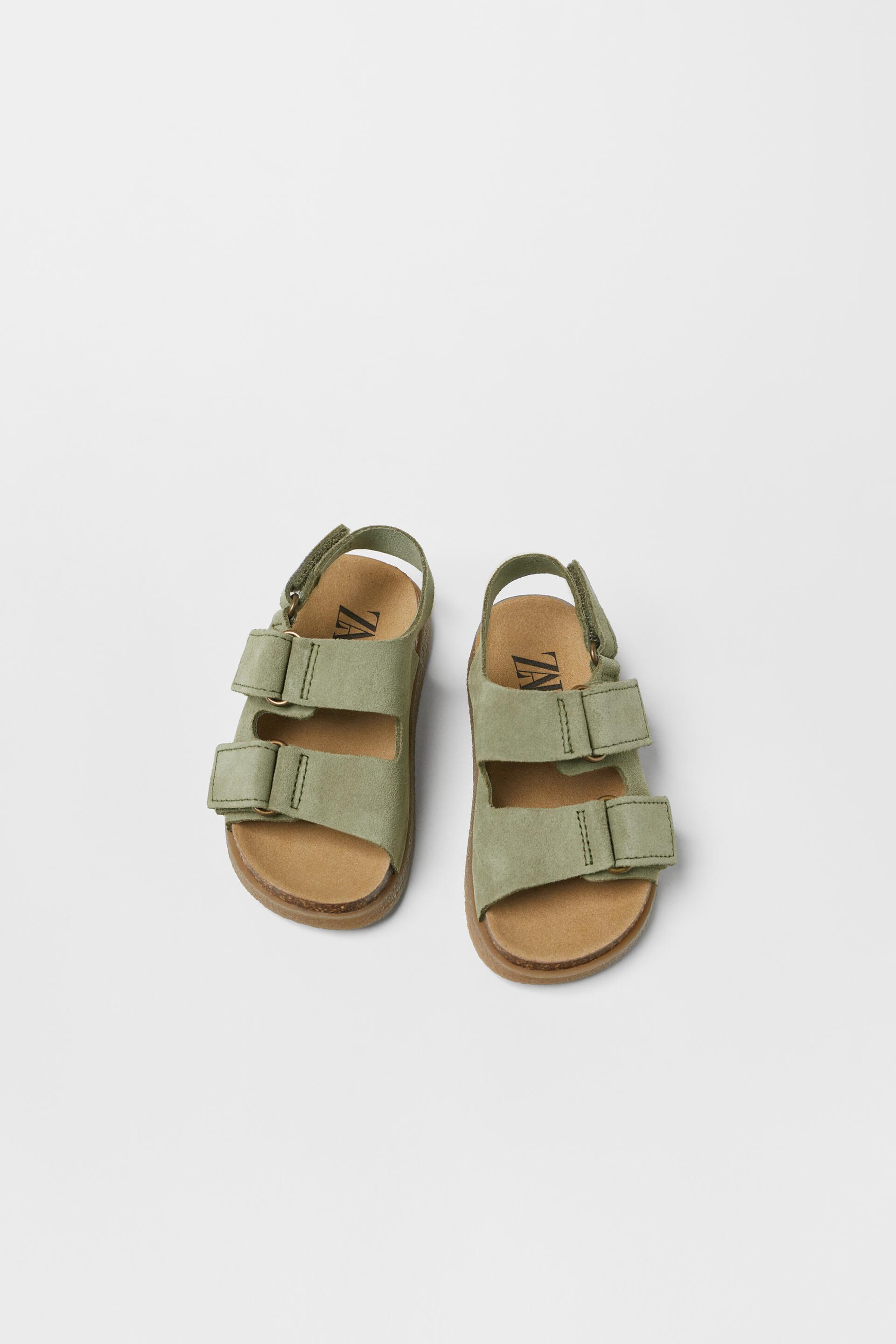 

Сандалии ZARA 1665103003022, зеленый, 22 (доставка из-за рубежа), 16651030030