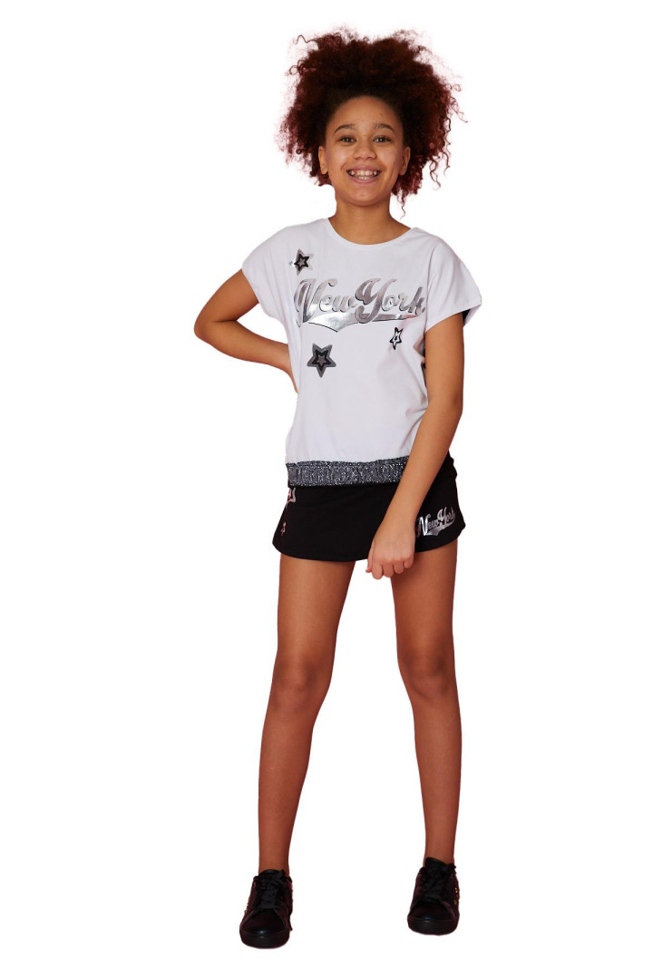 

Футболка Little Star Girls р. 116-122 Белый, 1630-YX (доставка из-за рубежа), 1630-YX