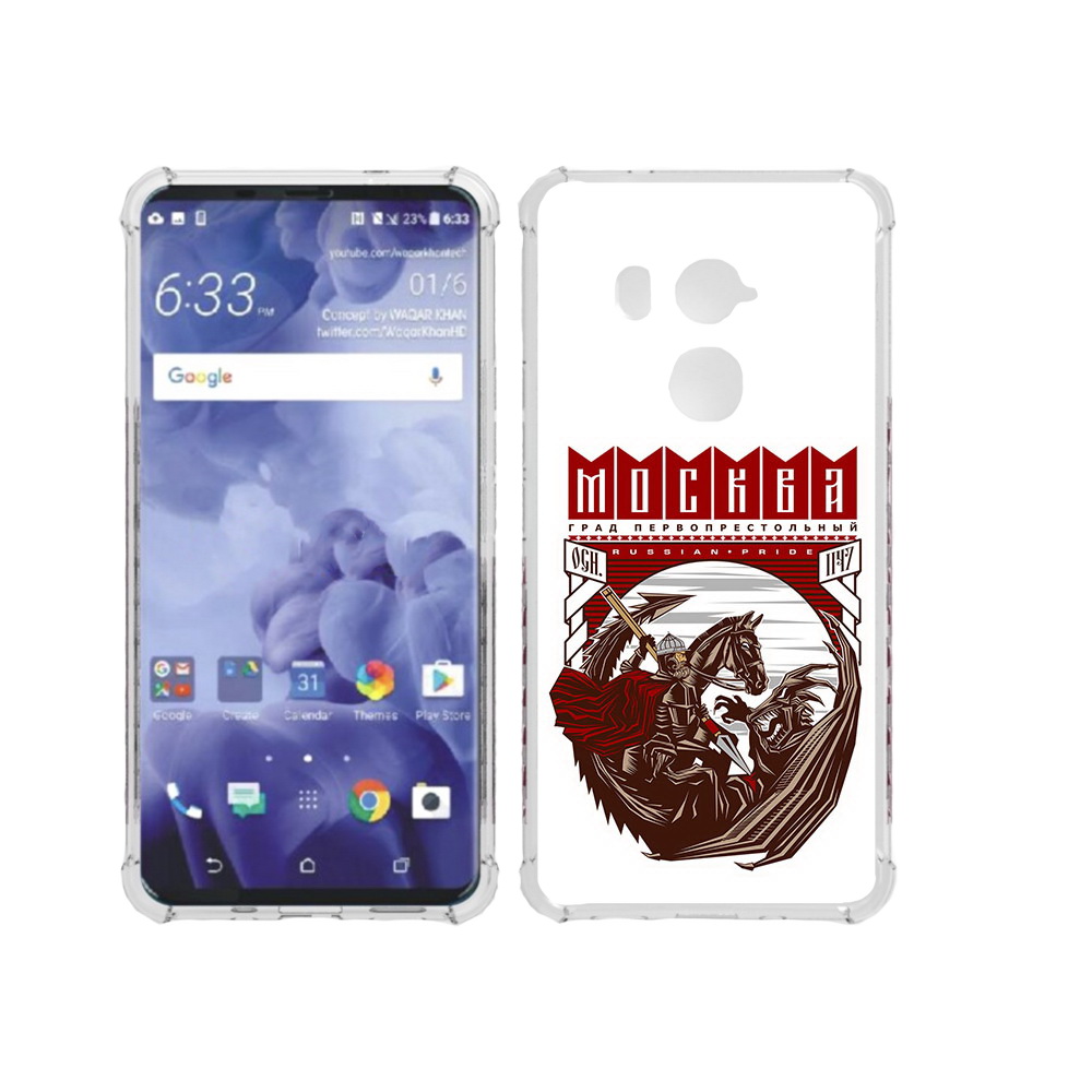 

Чехол MyPads Tocco для HTC U11 Plus Москва Россия, Прозрачный, Tocco