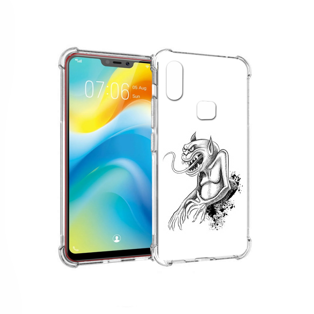 

Чехол MyPads Tocco для Vivo Y85 чорт (PT108269.426.692), Прозрачный, Tocco