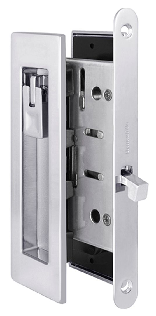 Набор для раздвижных дверей ARMADILLO SH011 URB СР-8 Хром блокиратор раздвижных дверей и окон 16 мм