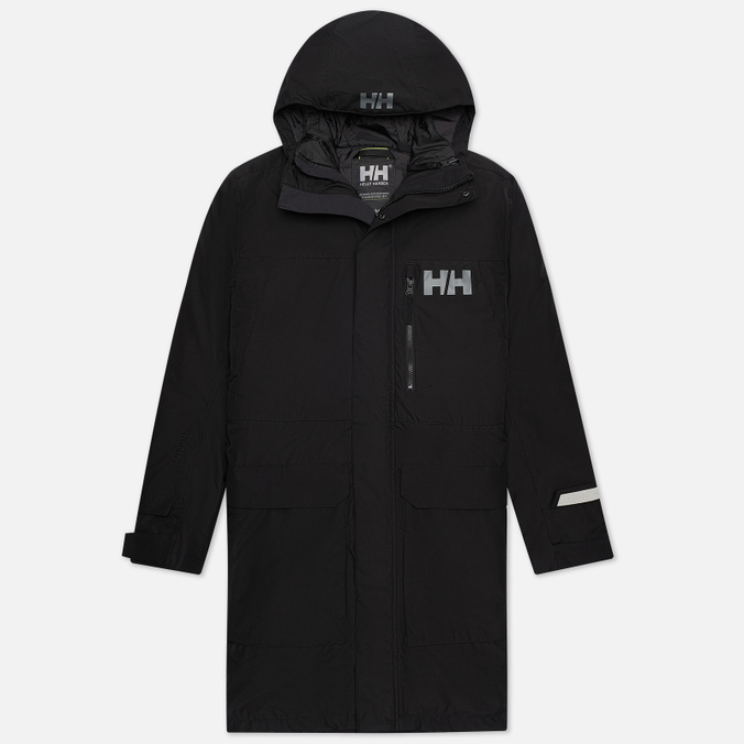 фото Парка мужская helly hansen 53508 черная xl