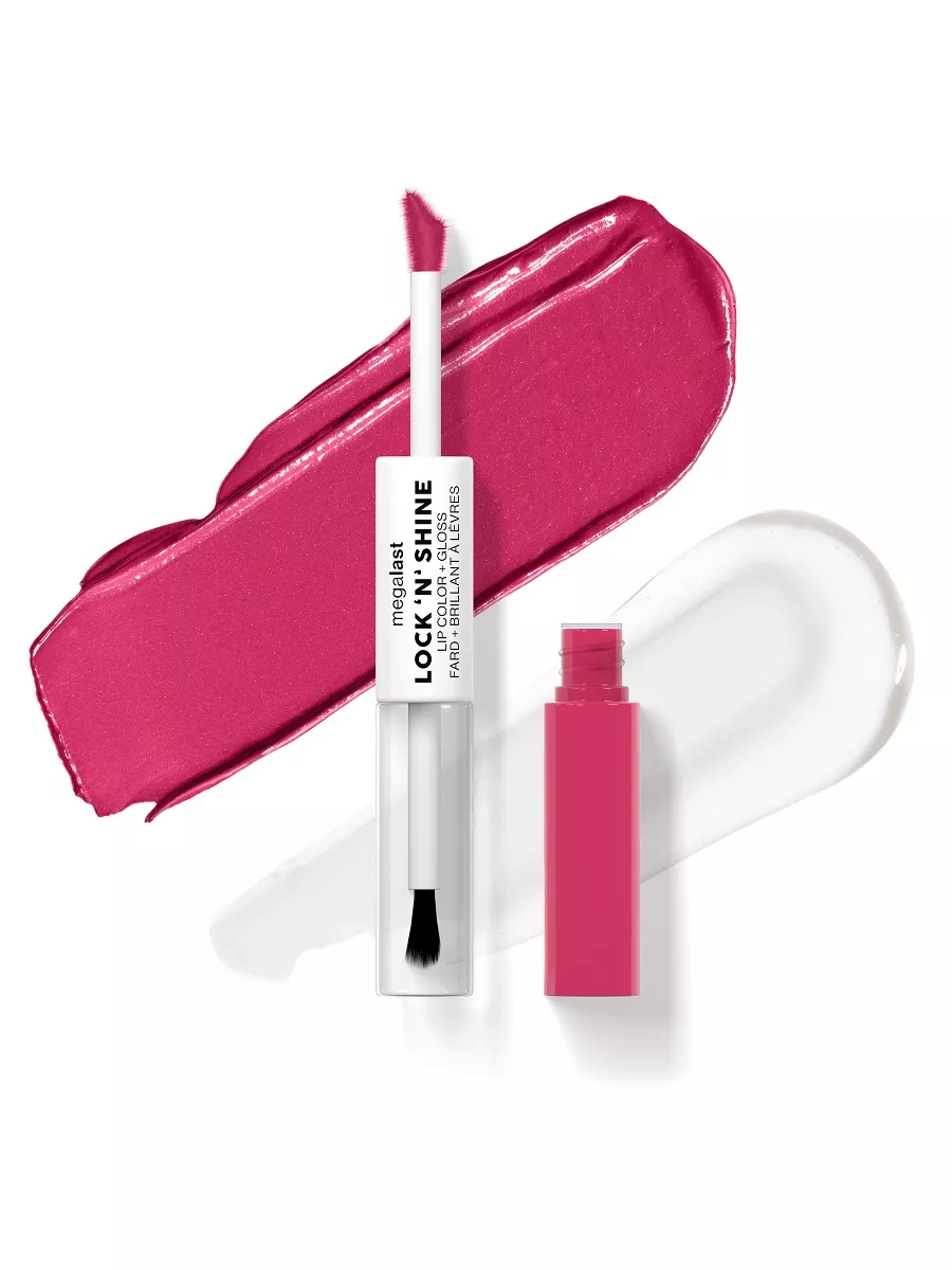 Помада-блеск Wet n Wild 2в1 Megalast Lock n' Shine Lip Color 1115497e irresistible 4 мл