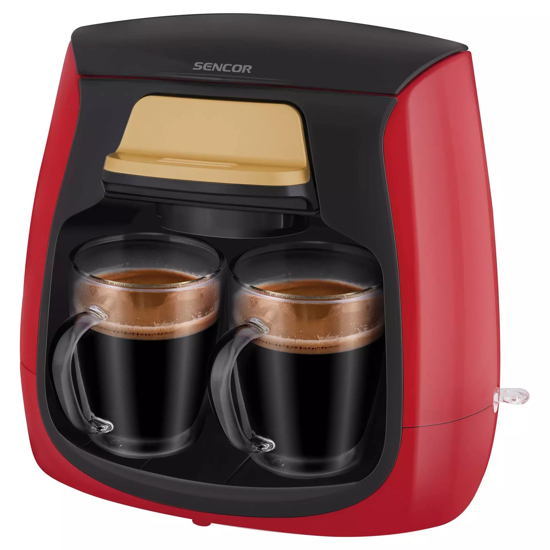 кофеварка blackton cm1008 красный Кофеварка капельного типа Sencor SCE 2101RD Red