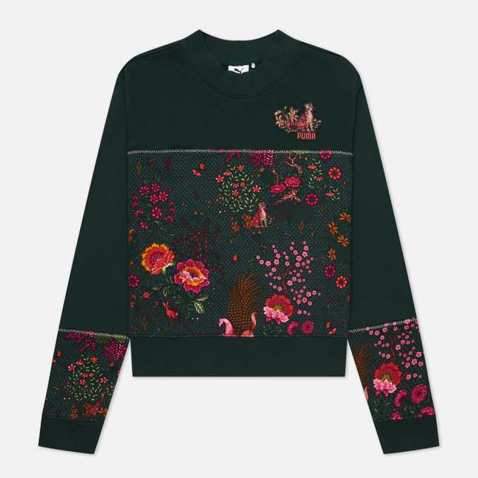 

Свитшот женский PUMA 532888 зеленый M, 532888