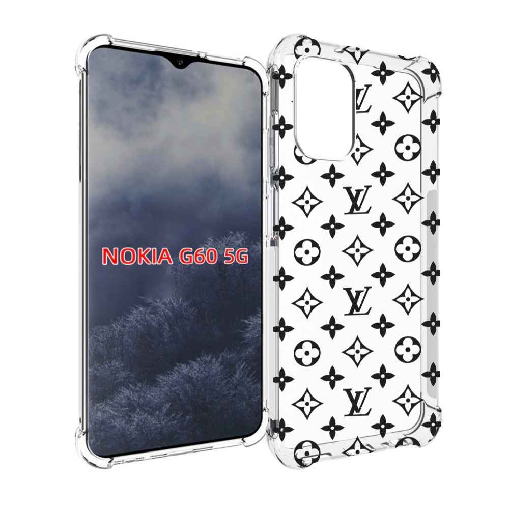

Чехол MyPads стильный-принт-на для Nokia G60 5G, Прозрачный, Tocco