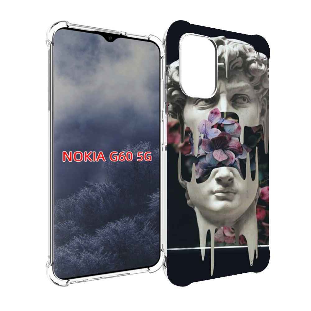 

Чехол MyPads статуя-с-цветами-внутри для Nokia G60 5G, Прозрачный, Tocco