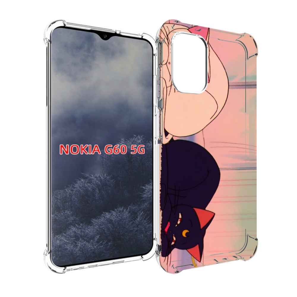 

Чехол MyPads спящие коты для Nokia G60 5G, Прозрачный, Tocco