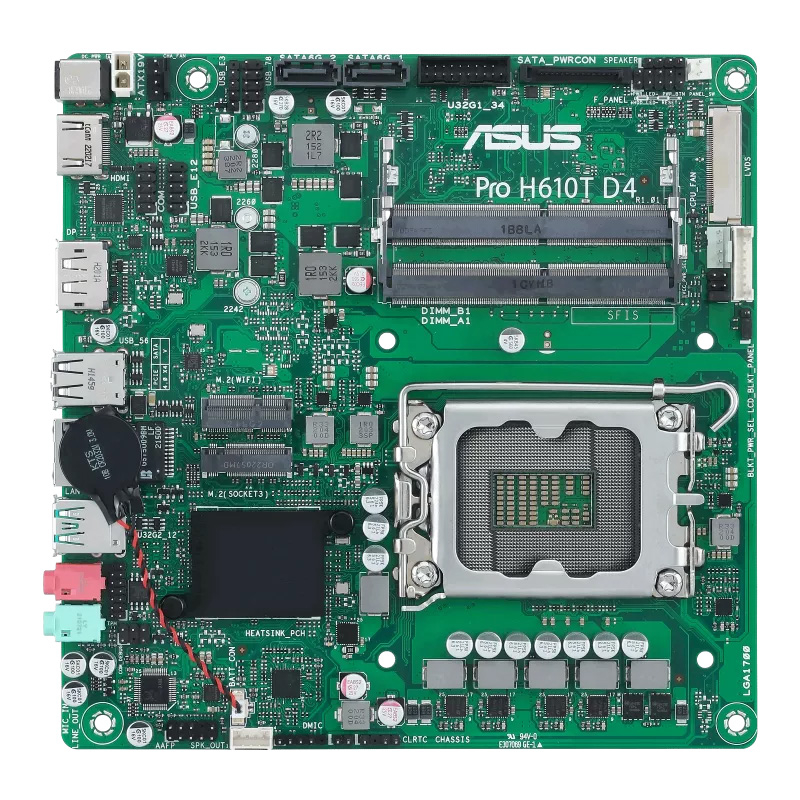 Материнская плата ASUS Pro H610T D4-CSM (PRO H610T D4-CSM)