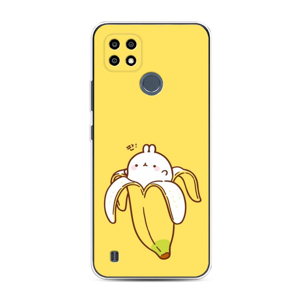

Чехол Awog на Realme C25Y "Зайчик-бананчик", 2510950-2