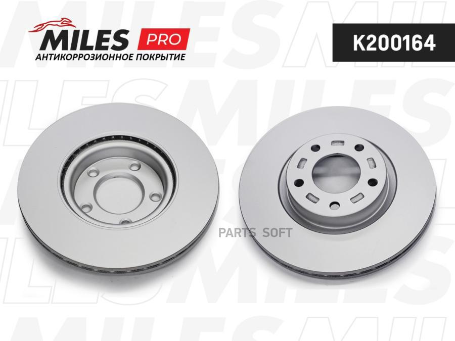 

MILES Диск тормозной MAZDA 3 2.0 03-/MAZDA 5 R16/17/18 05- передний вент. с покрытием 1шт