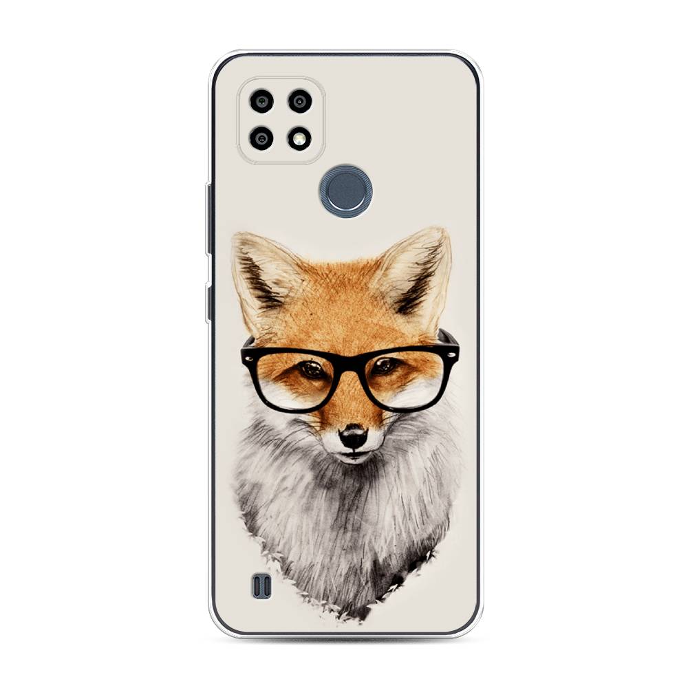 

Чехол Awog на Realme C25Y "Лиса в очках", 2510950-10