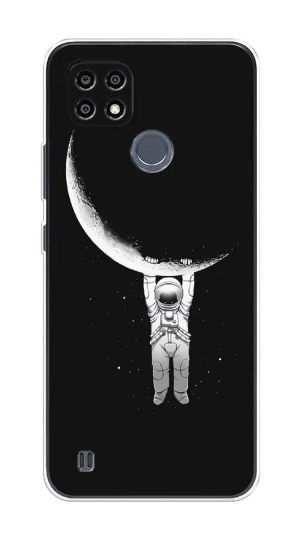 

Чехол Awog на Realme C25Y "Космонавт", Разноцветный, 2510950-4