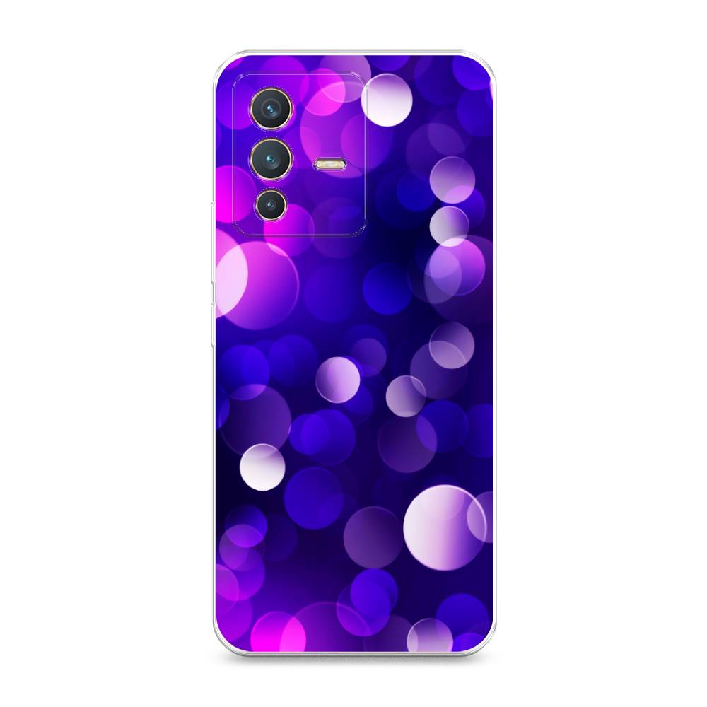 

Чехол на Vivo V23 "Абстракция 27", Фиолетовый, 266050-3
