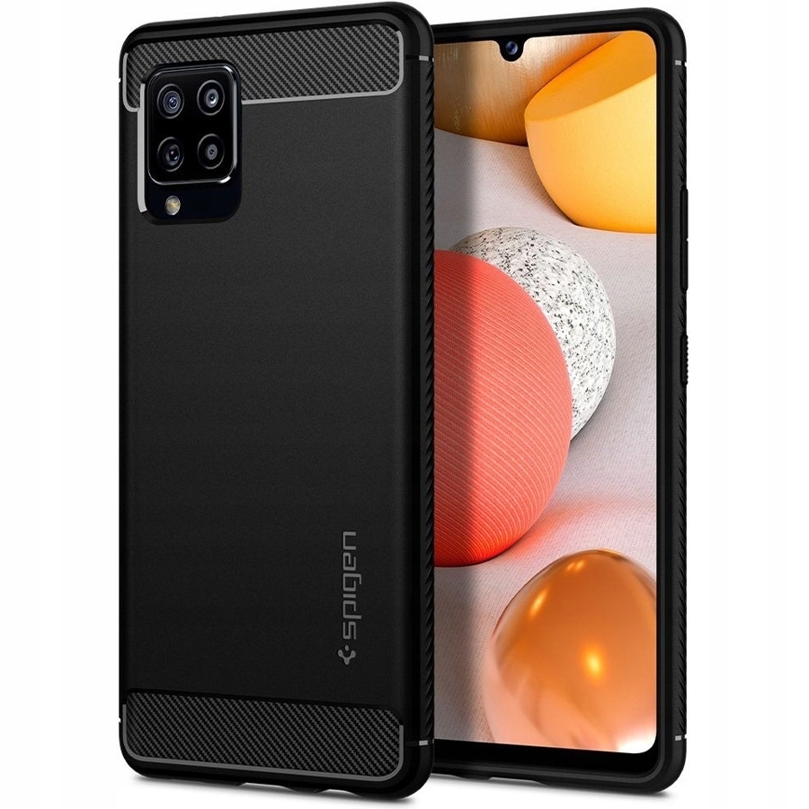 

Прочный чехол Spigen для Galaxy A42 5G - Rugged Armor - Черный матовый - ACS02113, Rugged Armor