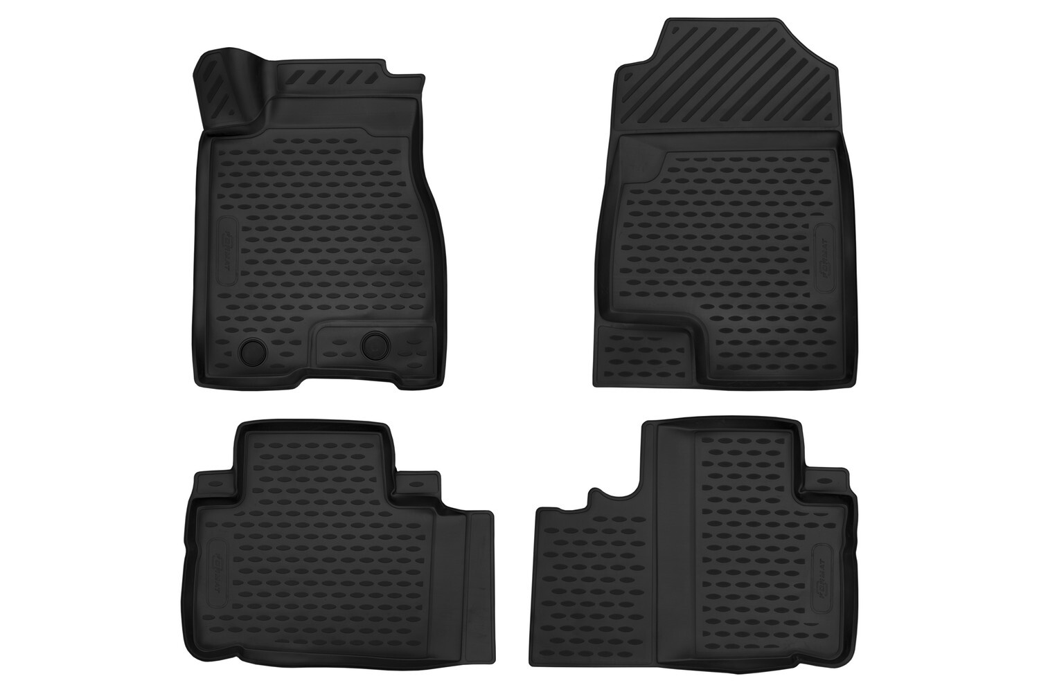 фото Коврики в салон kia rio, 2011-2014, 2014-, 4 шт. (полиуретан) element