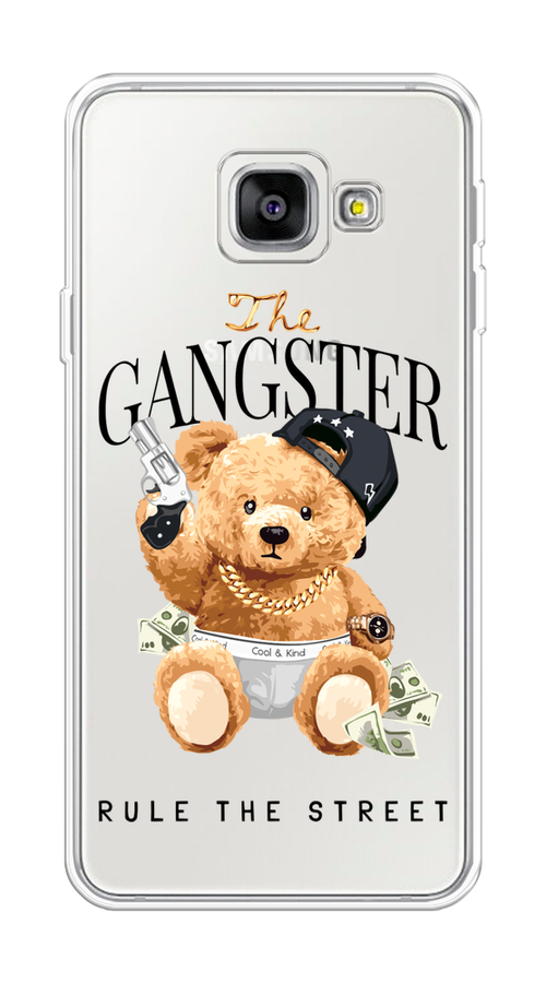 

Чехол на Samsung Galaxy A3 2016 "The Gangster", Бежевый;серый;черный, 20250-6