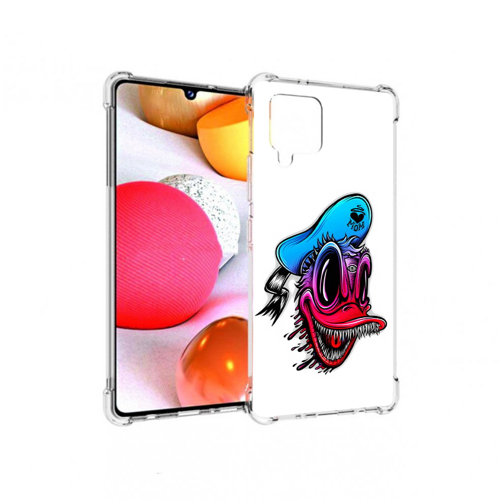 

Чехол MyPads Tocco для Samsung Galaxy A42 Дональд (PT226910.539.71), Прозрачный, Tocco