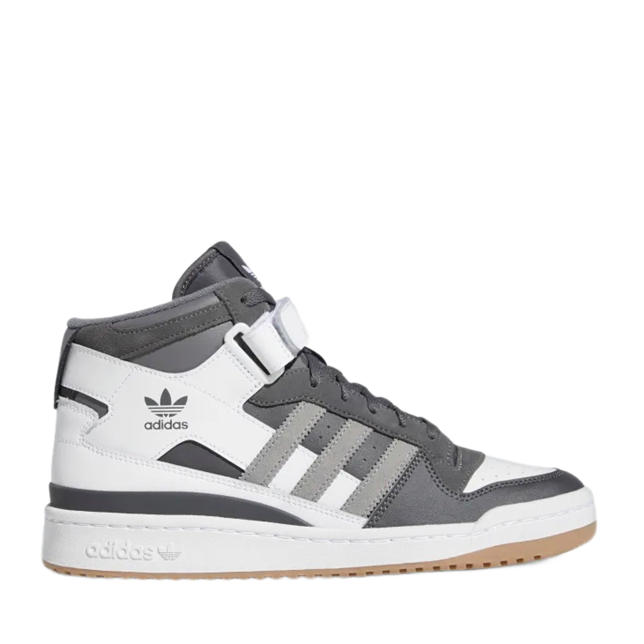 

Кеды мужские Adidas Forum Mid серые 42.5 EU, Серый, Forum Mid