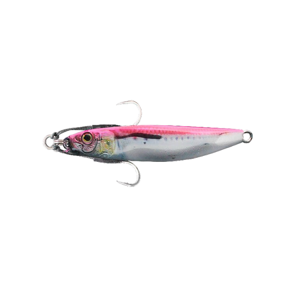 

Пилькер Little Jack Metal Adict Type-01 30g #03, Розовый;серебристый