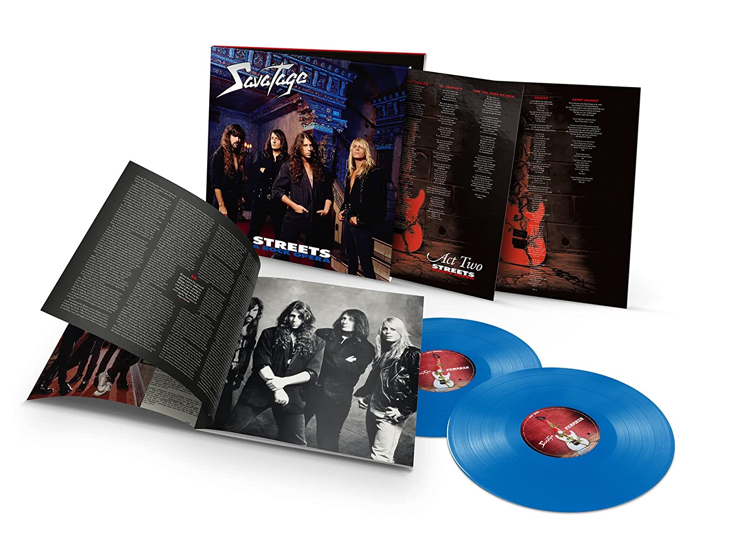 Savatage Streets - A Rock Opera (Ocean Blue) (2Винил)