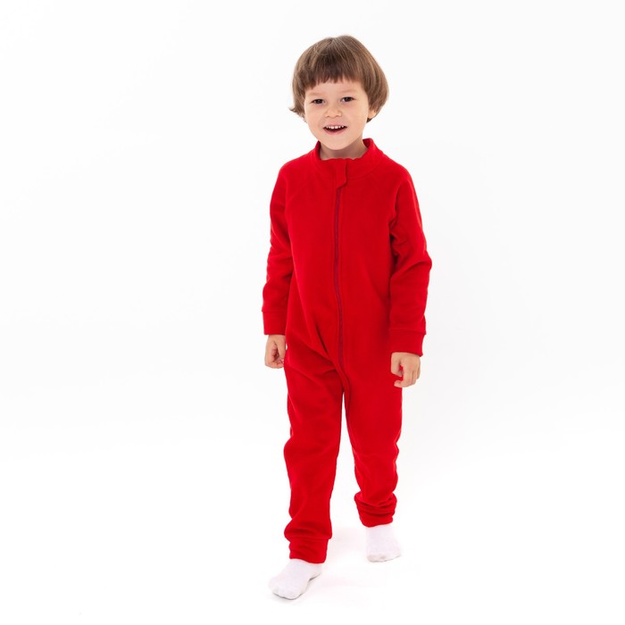 фото Комбинезон детский а.80-26а фс, цвет красный, рост 74-80 см юниор текстиль