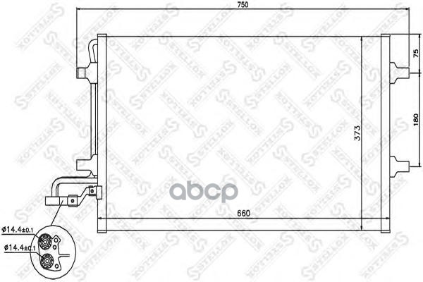 

10-45639-SX_радиатор кондиционера! Volvo C30/S40/V50 1.6-2.0i/1.6-2.0D 03>