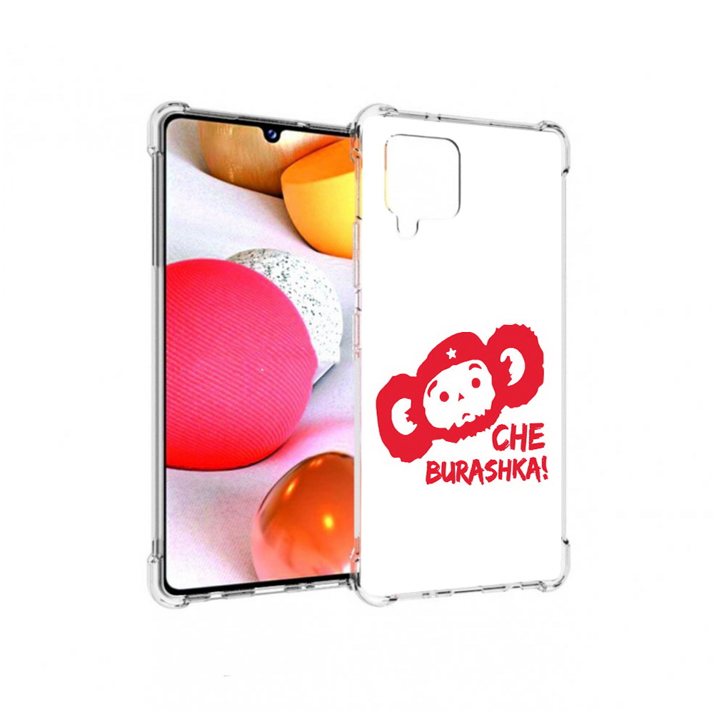 

Чехол MyPads Tocco для Samsung Galaxy A42 чебурашка (PT226910.539.672), Прозрачный, Tocco