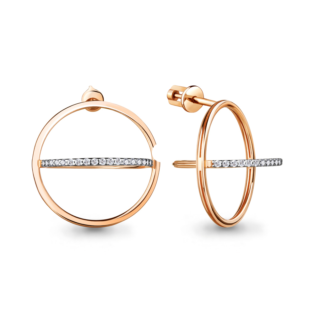 

Серьги из серебра с фианитом Aquamarine Aquamarine 48630А_925_з, 48630А_925_з
