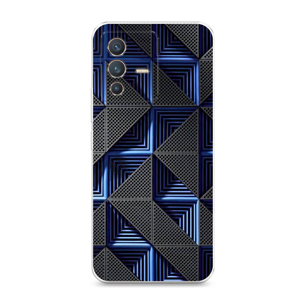 

Чехол на Vivo V23 "IBM", Серый;синий, 266050-3