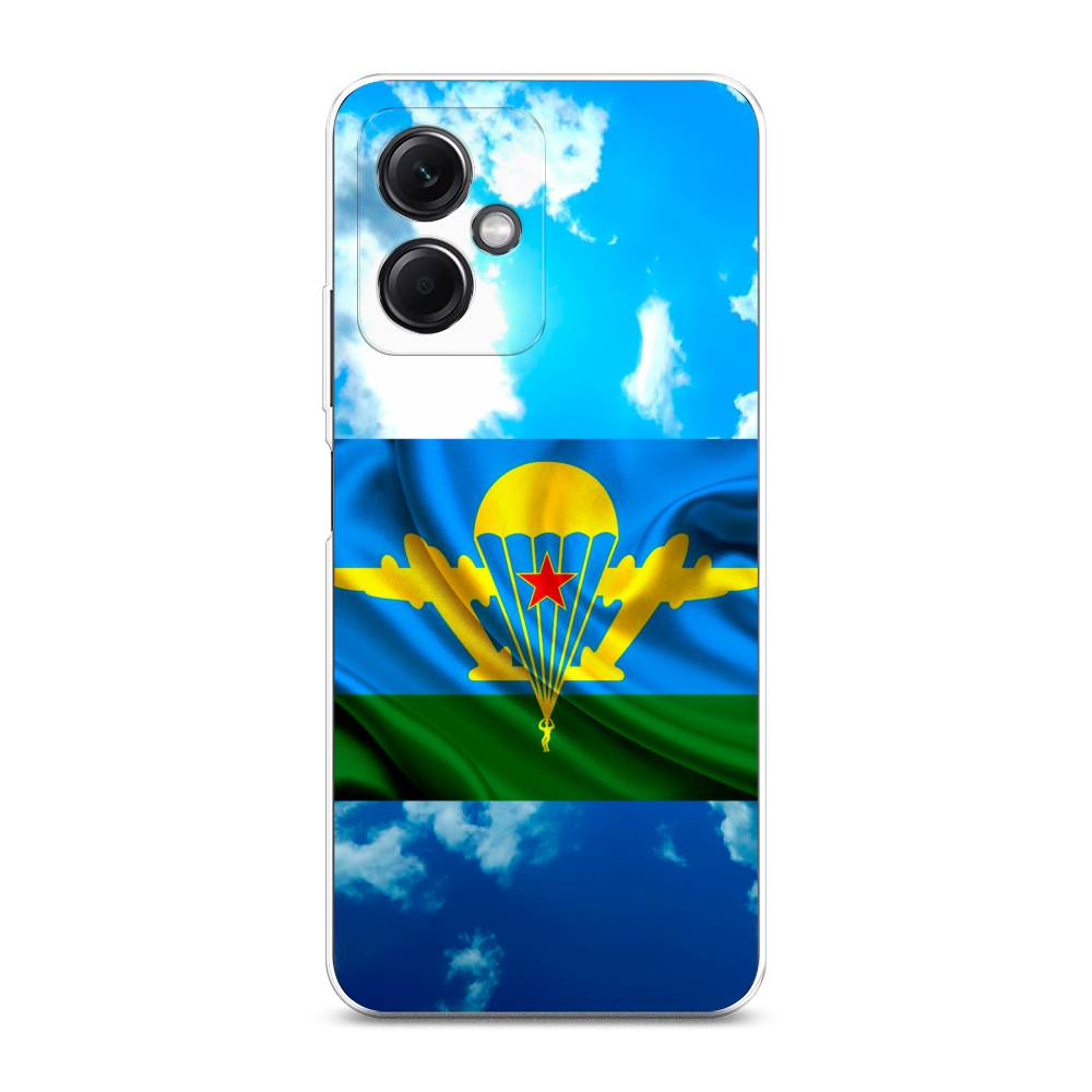 

Чехол Awog на Xiaomi Redmi Note 12 5G "ВДВ флаг в небесах", Синий;зеленый;желтый, 316950-5
