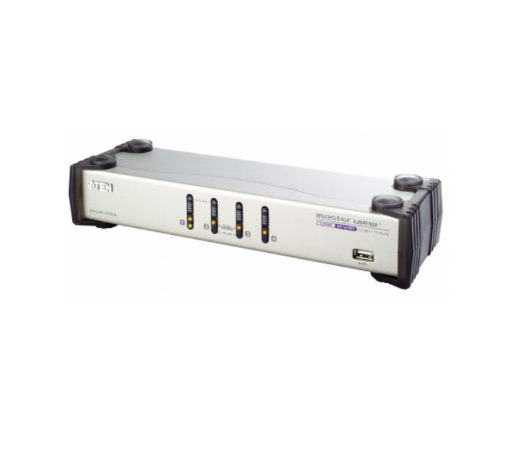 

KVM-переключатель ATEN CS1744C-AT, Белый