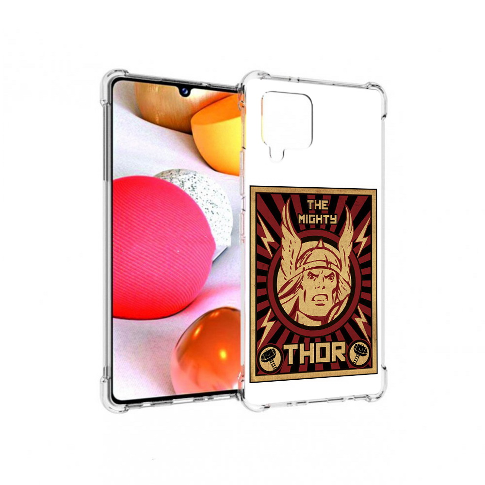 

Чехол MyPads Tocco для Samsung Galaxy A42 тор лицо (PT226910.539.646), Прозрачный, Tocco