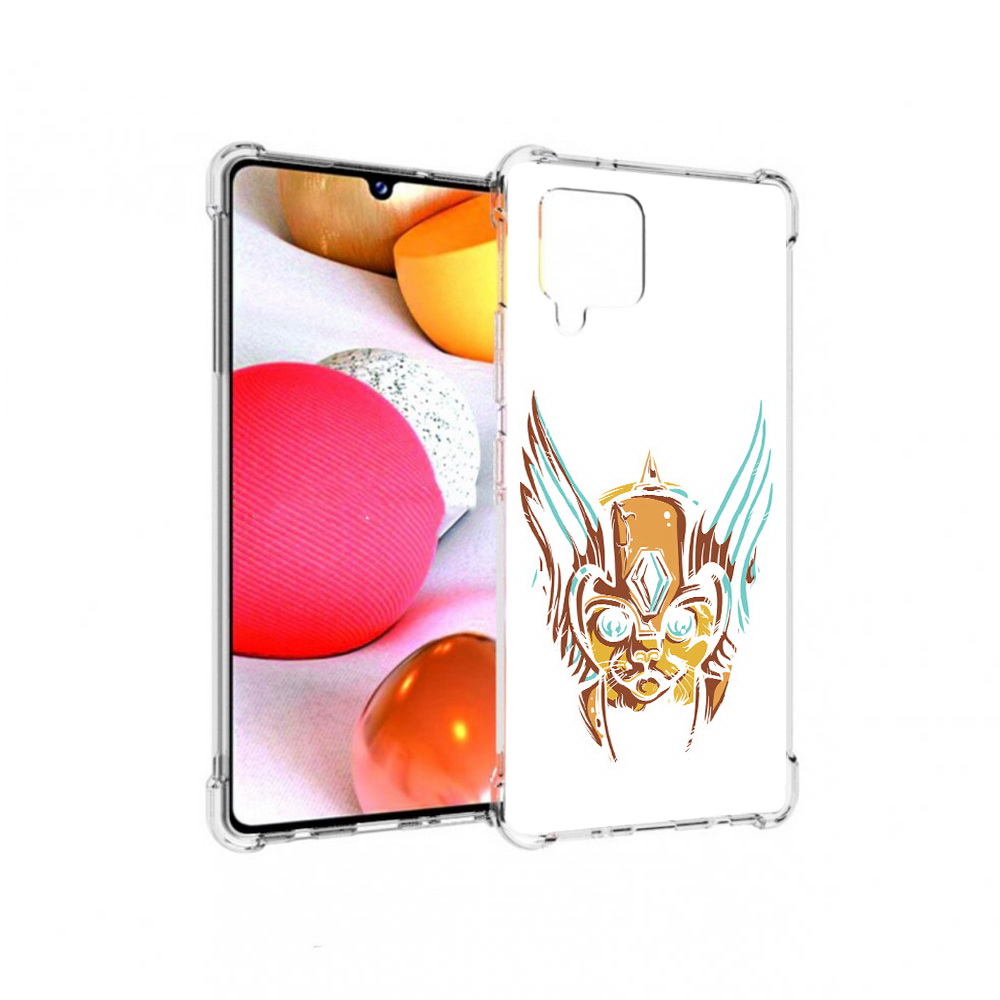 

Чехол MyPads Tocco для Samsung Galaxy A42 тор абстракция (PT226910.539.644), Прозрачный, Tocco