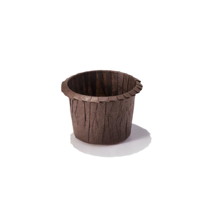 

Форма бумажная МАФФИН коричневая (h 30 мм, d₂ 35 мм, d₁ 30 мм) кор. 4320 шт.
