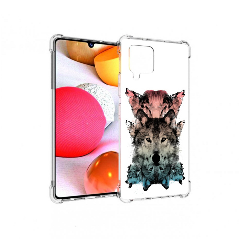 

Чехол MyPads Tocco для Samsung Galaxy A42 стая (PT226910.539.624), Прозрачный, Tocco