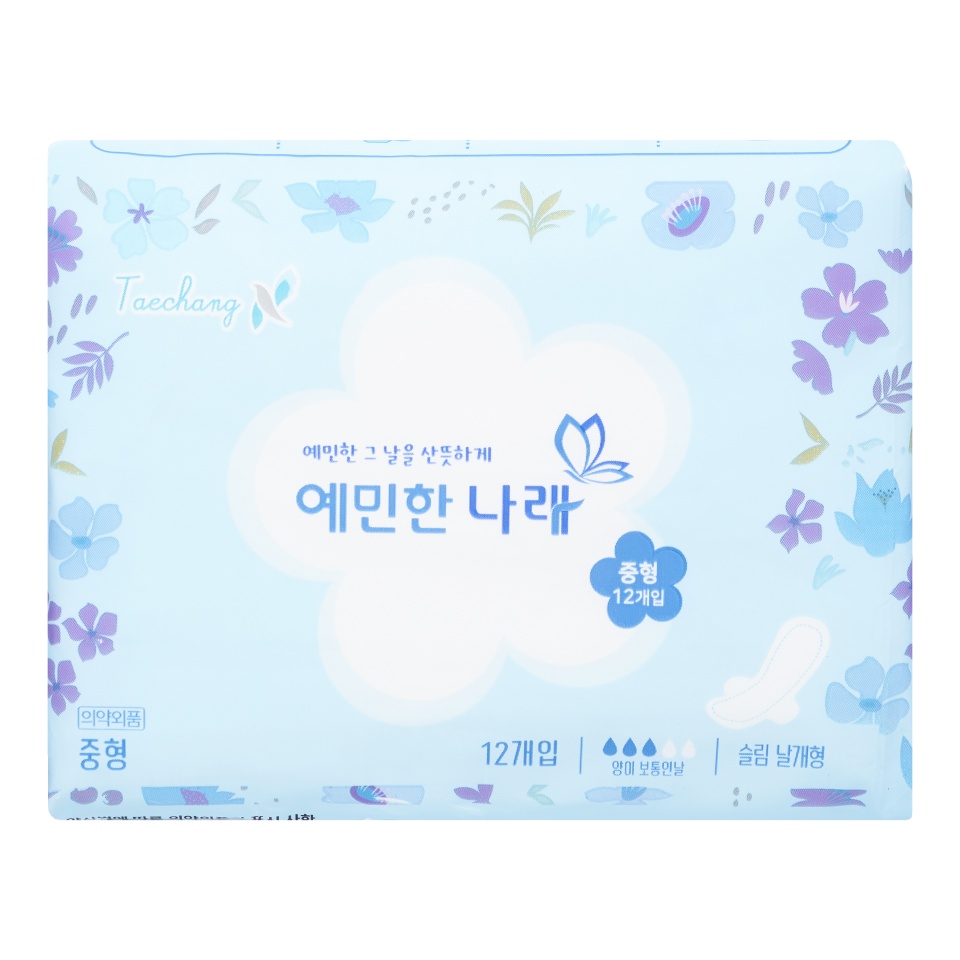 Прокладки Kleannara Yeminhannalae Sanitary Pads Regular use, Medium 12 шт.