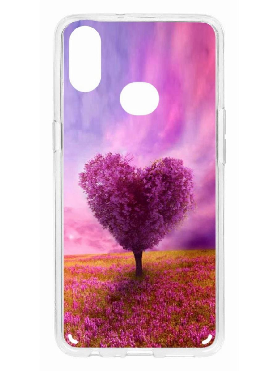 фото Чехол на samsung galaxy a10s kruche print pink heart кruче