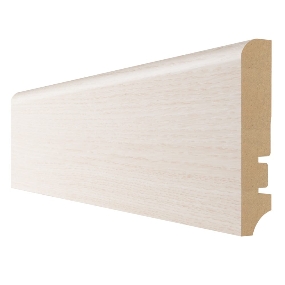 

Плинтус Aktuell Design (16x81x2400 мм; МДФ; Дуб Джок Стрейтч светлый) Hannahholz AD 81402.