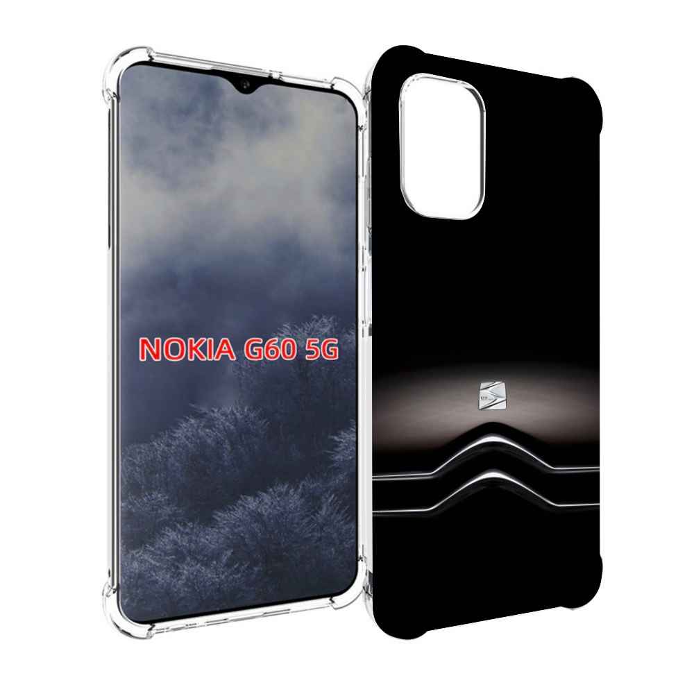 

Чехол MyPads ситроен citroen 2 для Nokia G60 5G, Прозрачный, Tocco