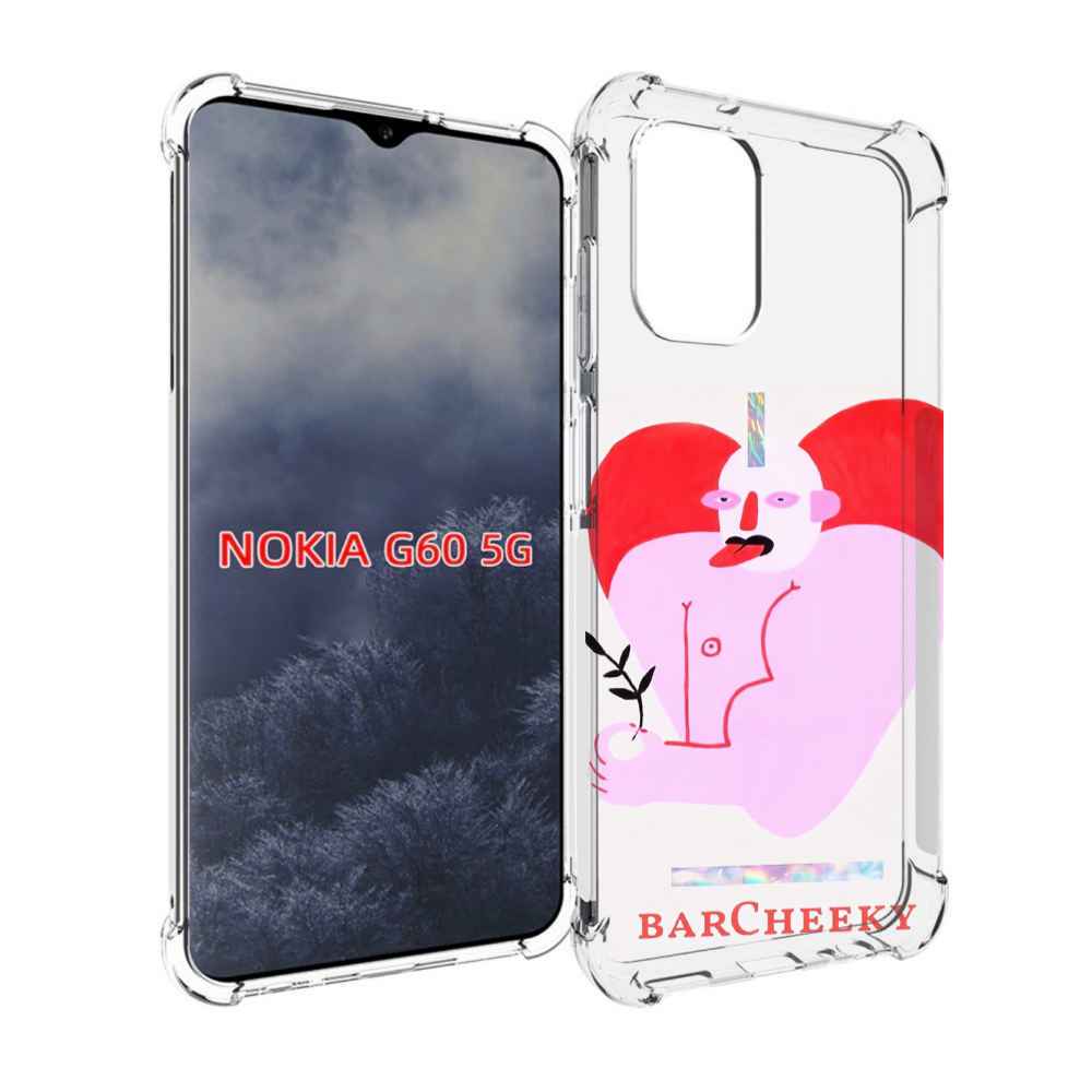 

Чехол MyPads силач в сердце женский для Nokia G60 5G, Прозрачный, Tocco
