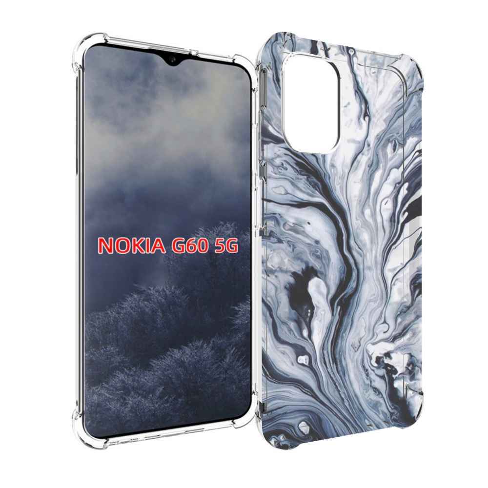 

Чехол MyPads серая краска для Nokia G60 5G, Прозрачный, Tocco