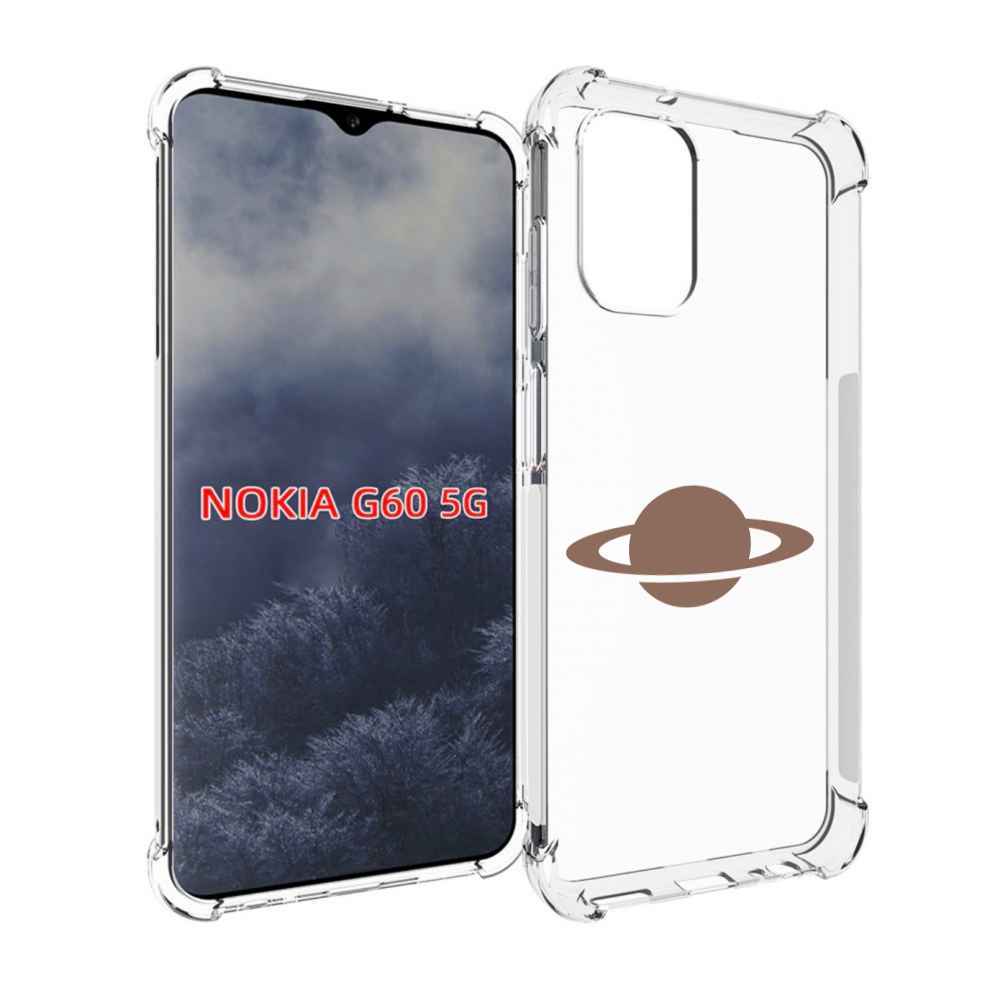 

Чехол MyPads сатурн для Nokia G60 5G, Прозрачный, Tocco