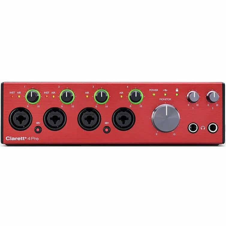 

Звуковая карта FOCUSRITE Clarett+ 4Pre 2.0, Clarett+ 4Pre