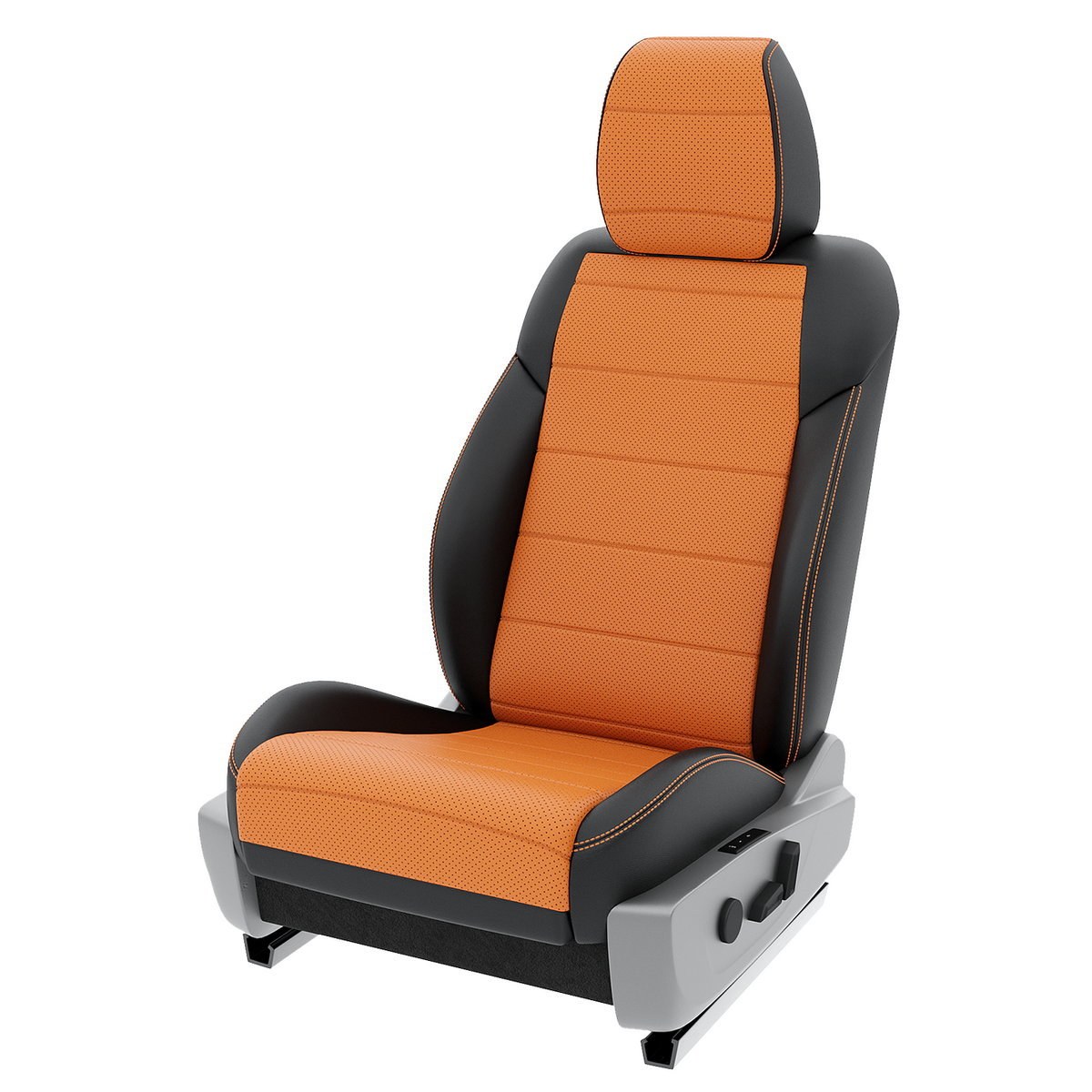 

Чехлы на сиденья Automobiler для Lada X ray A-A-1621F2S378 Экокожа Черный Оранжевый, Оранжевый;черный, A-A-1621