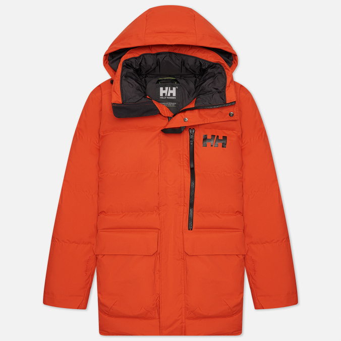 фото Пуховик мужской helly hansen 53074 оранжевый xl